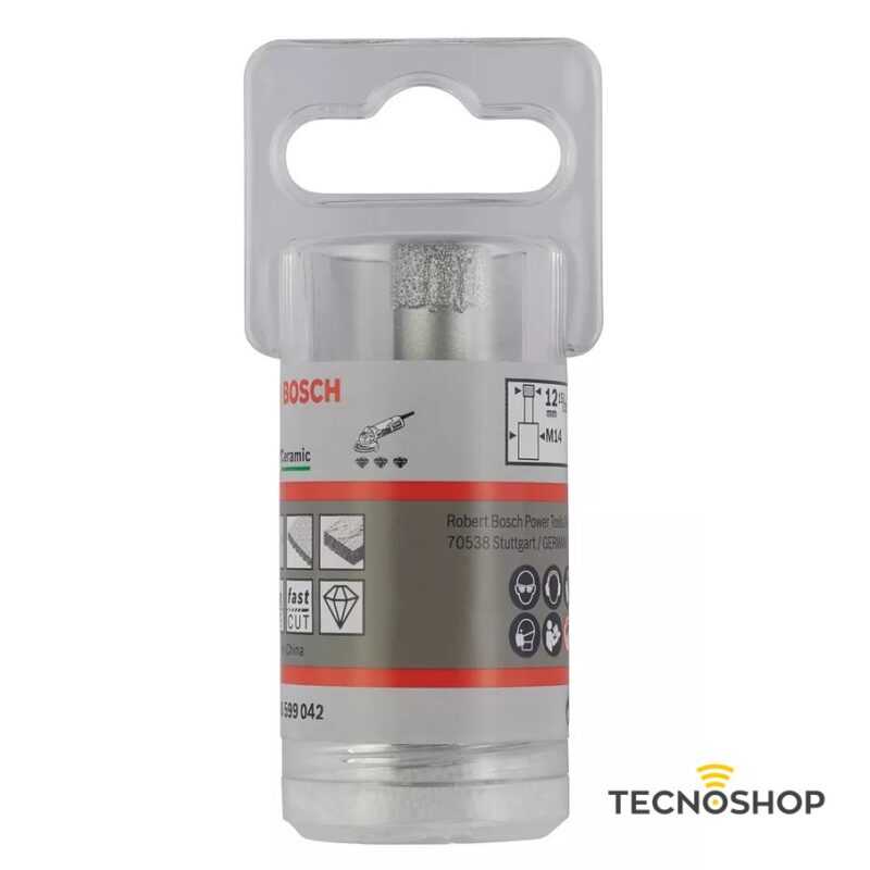 BOSCH FRESA DIAMANTATA D.12mm PER SMERIGLIATRICI ANGOLARI - immagine 2