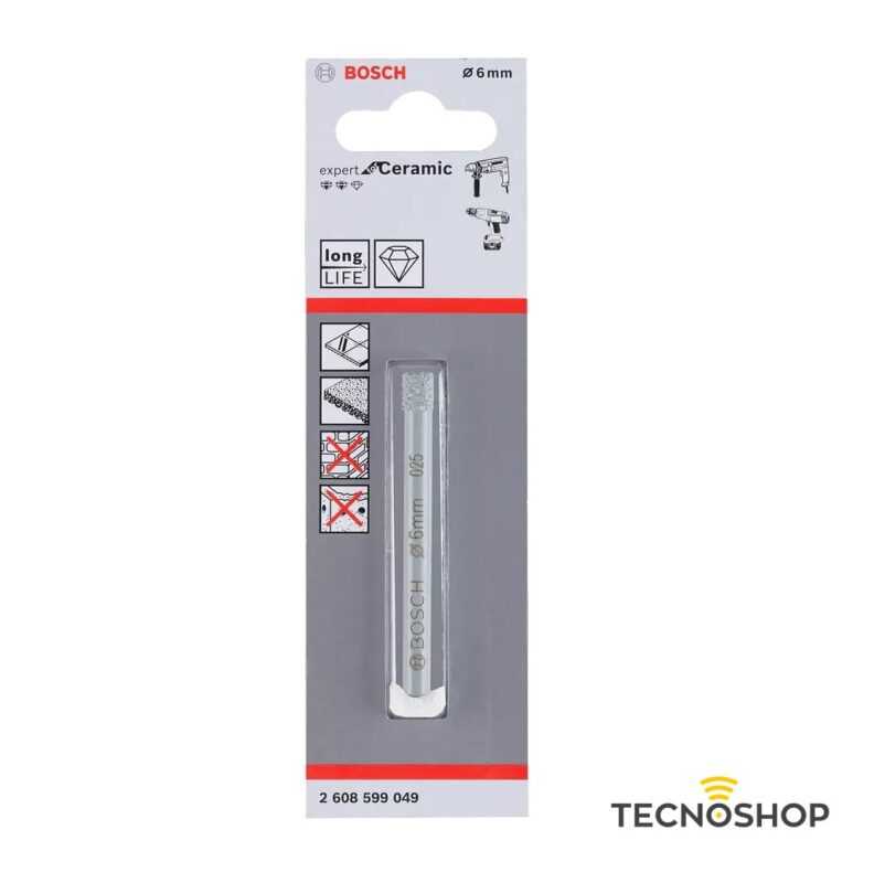 BOSCH PUNTA DIAMANTATA 6mm PER CERAMICA - immagine 2