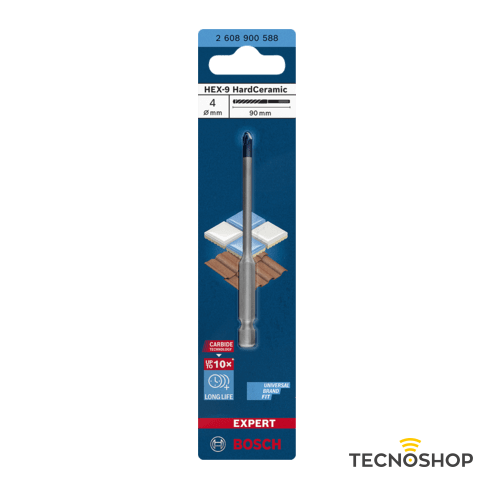 BOSCH PUNTA HEX-9 HARDCERAMIC 4X90MM - immagine 3