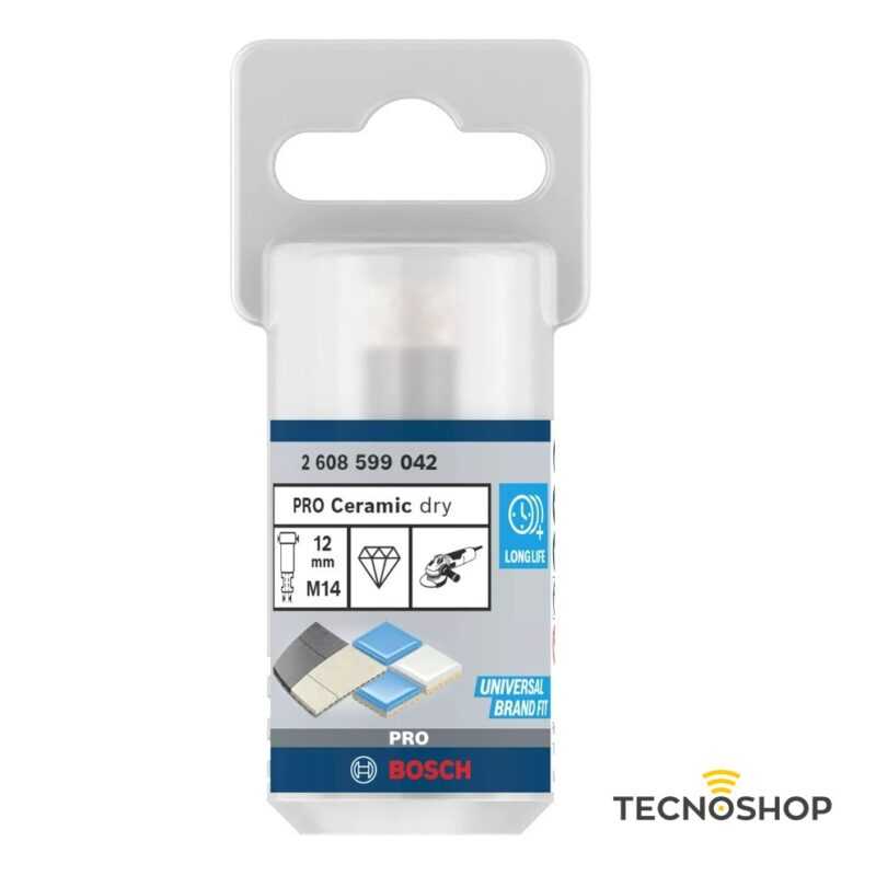 BOSCH FRESA DIAMANTATA D.12mm PER SMERIGLIATRICI ANGOLARI - immagine 3