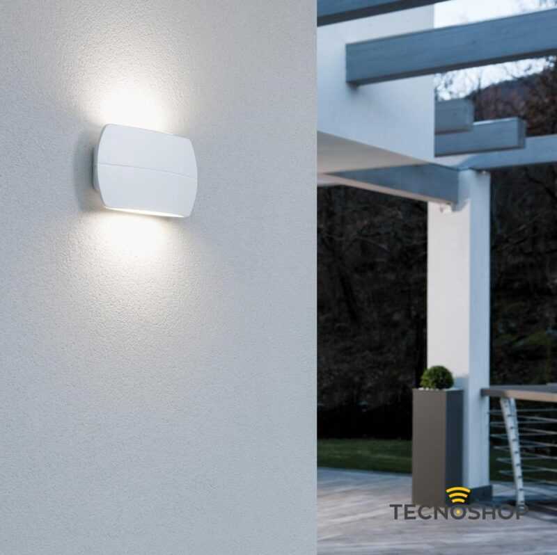 SOVIL APPLIQUE LED "PILLOW" UP&DOWN 10W 4000K CON FINITURA BIANCA - immagine 2