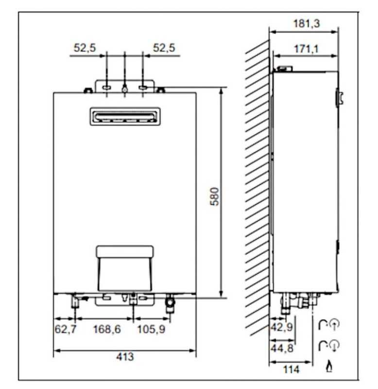 HERMANN SCALDABAGNO OPALIA EXTERNAL CAMERA STAGNA GPL 15 Lt/min - immagine 2