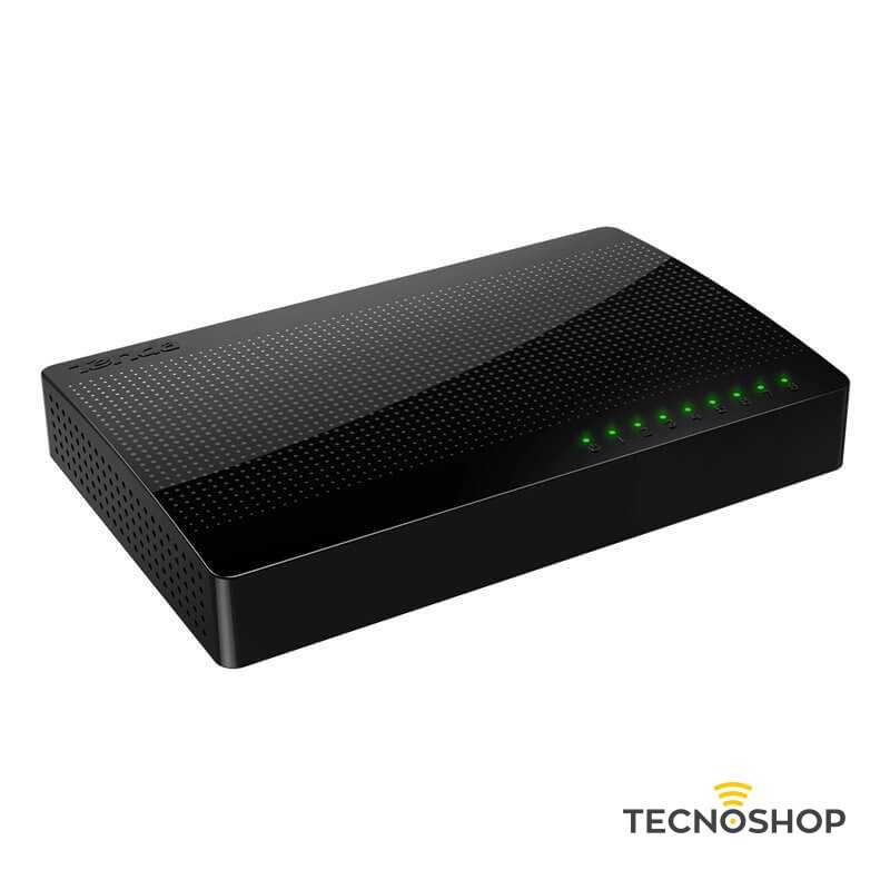 TENDA SWITCH 8 PORTE LAN 10/100/1000 Mbps - immagine 2