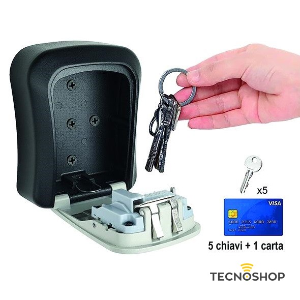 VIGOR CASSETTA PORTACHIAVI CON COMBINAZIONE A 4 CIFRE - immagine 2