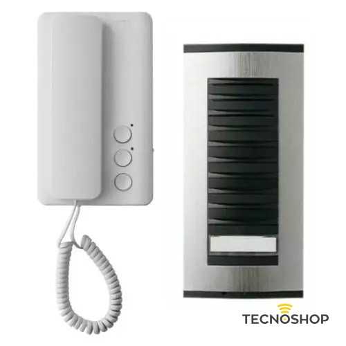 CAME KIT CITOFONICO 8K40CA-009 MONOFAMILIARE AGATA 5 FILI + TARGHA - immagine 2