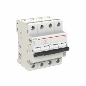 AEG INTERRUTTORE AUTOMATICO EN60 4P C 16A 6kA 4 MODULI