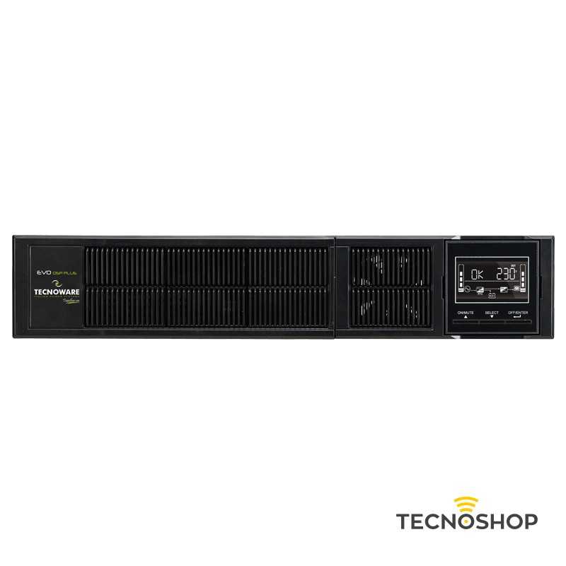 TECNOWARE UPS EVO DSP PLUS 2400VA RACK/TOWER ONLINE - immagine 4
