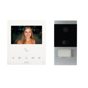 AVE KIT VIDEOCITOFONICO 2 FILI MONOFAMILIARE CON MONITOR LCD 5" WI-FI
