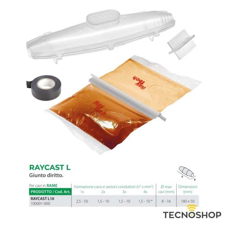 RAYTECH GIUNTO CON RESINA BICOMPONENTE PER CAVO 0,6/1 kV - immagine 3
