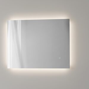 INTEC SPECCHIO DA BAGNO 600x800 mm MODELLO HALO CON LED TRICOLOR TOUCH