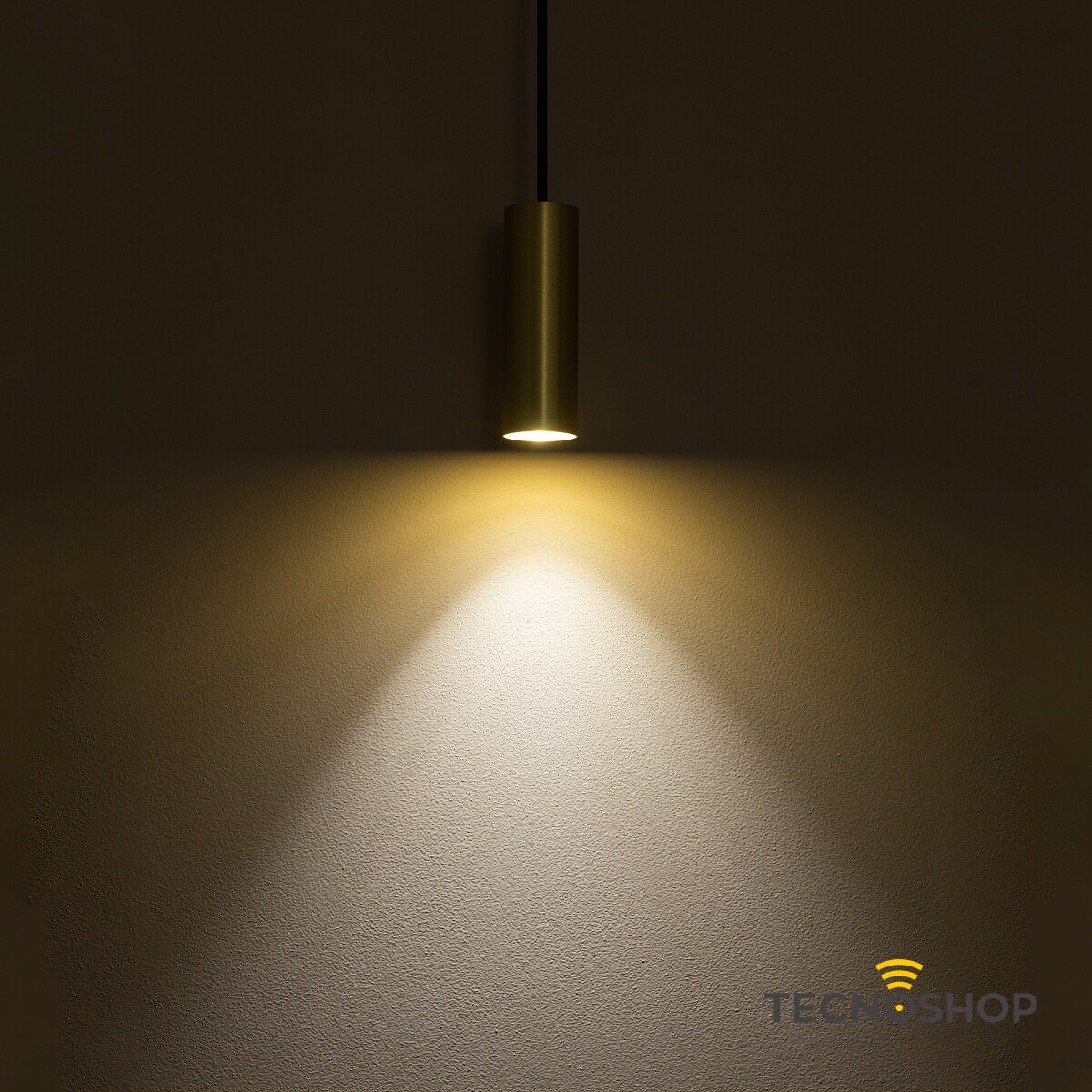 NOWODVORSKI SOSPENSIONE FOURTY 1xGU10 L.12,5cm NERA E ORO - immagine 7