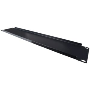 PANNELLO CIECO 2U PER RACK 19" COLORE NERO