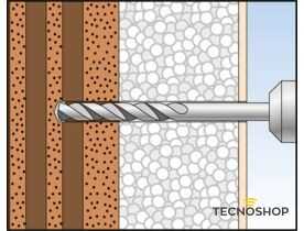 FISCHER VITONE THERMAX M10 L.100mm PER CAPPOTTI CON DISSIPATORE TERMICA - immagine 6