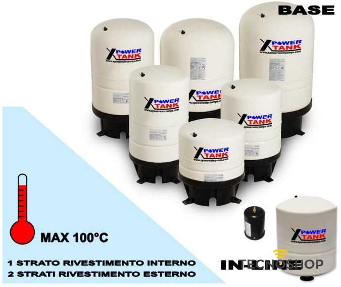 VASO POLIFUNZIONALE PER SANITARIO/RISCALDAMENTO DA 60 LT CON MEMBRANA BUTILICA - immagine 2