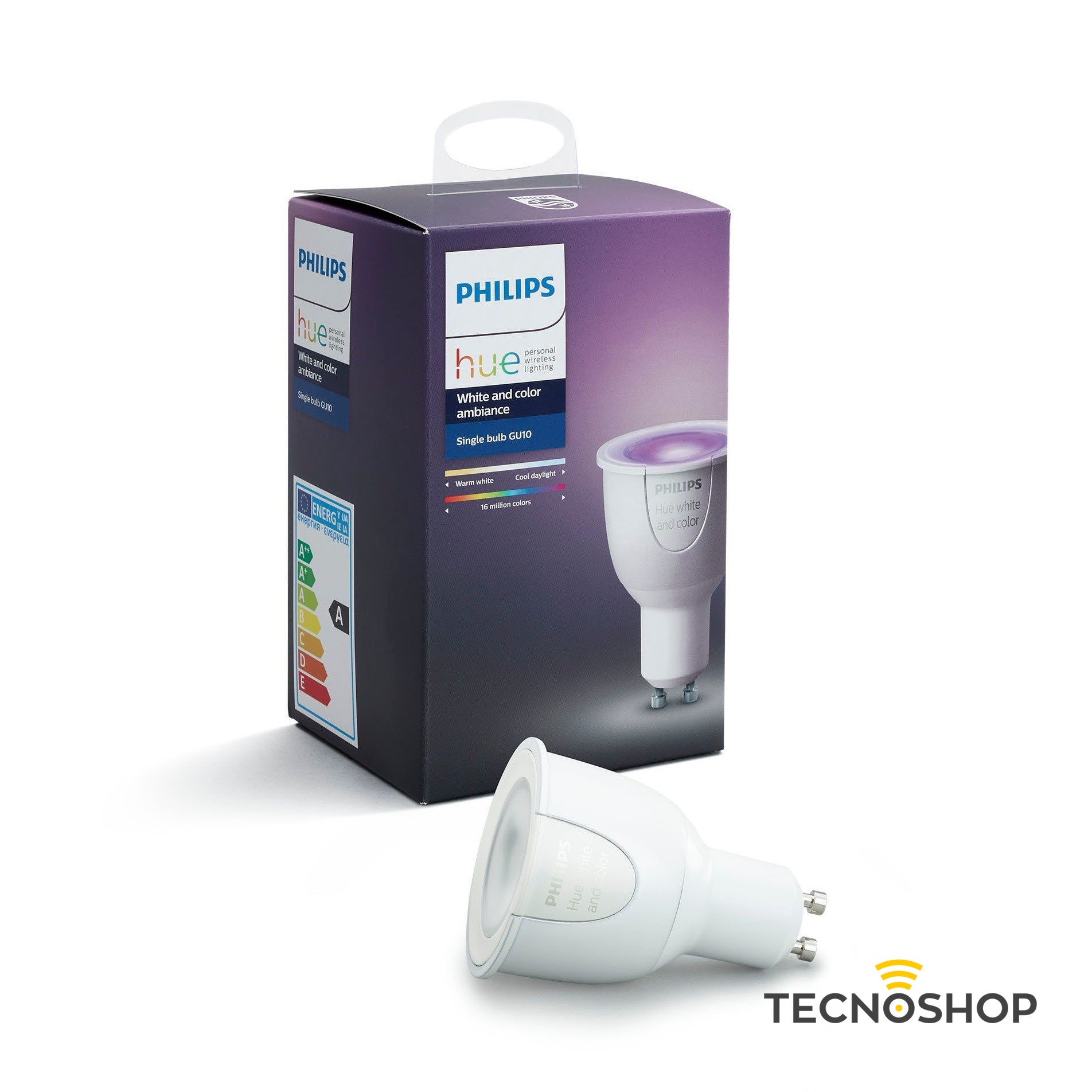 PHILIPS HUE LAMPADA LED GU10 WIFI RGB 6.5W - immagine 3