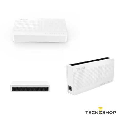 TENDA SWITCH 8 PORTE LAN 10/100 Mbps - immagine 3