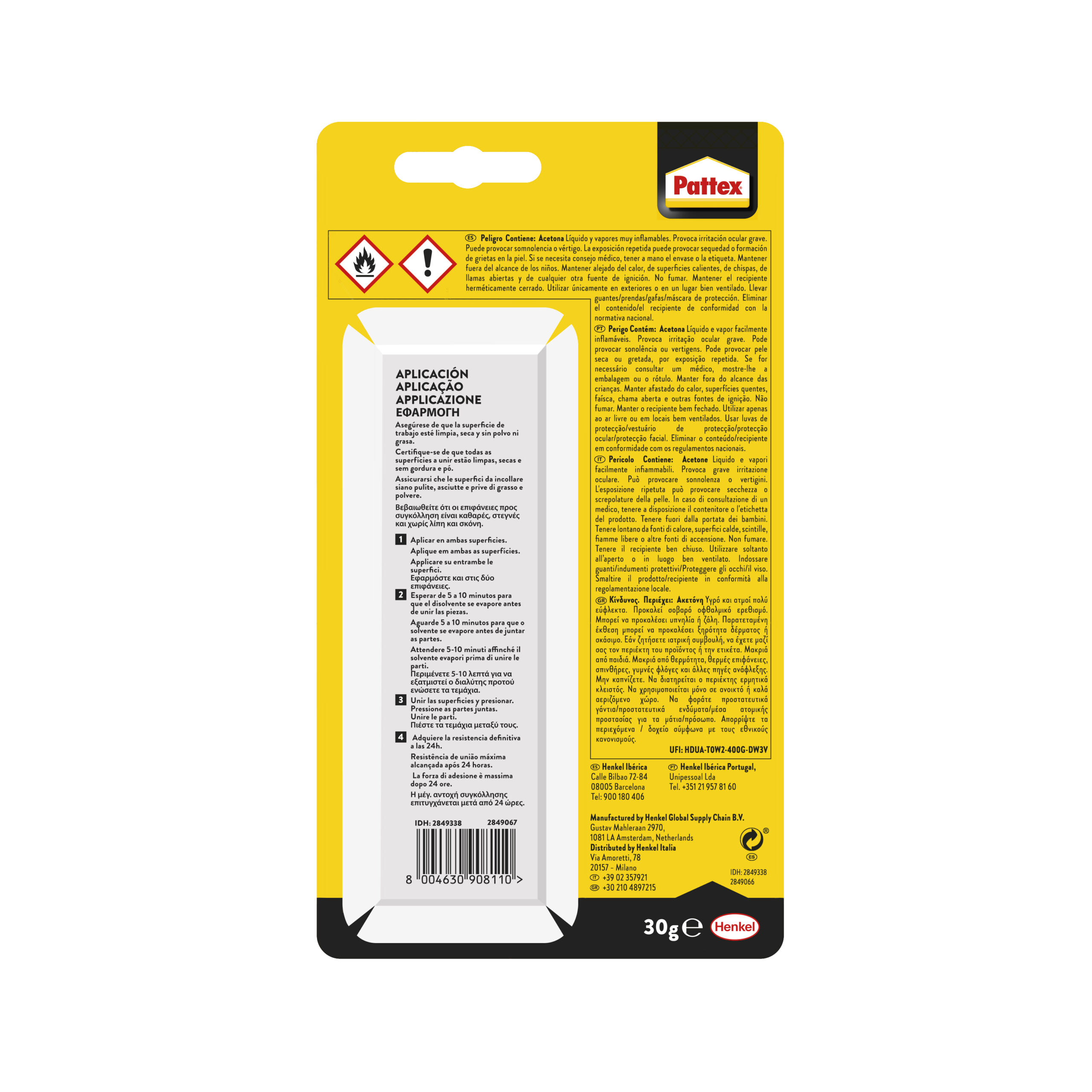 PATTEX COLLA ADESIVO PER PLASTICA 30g - immagine 2