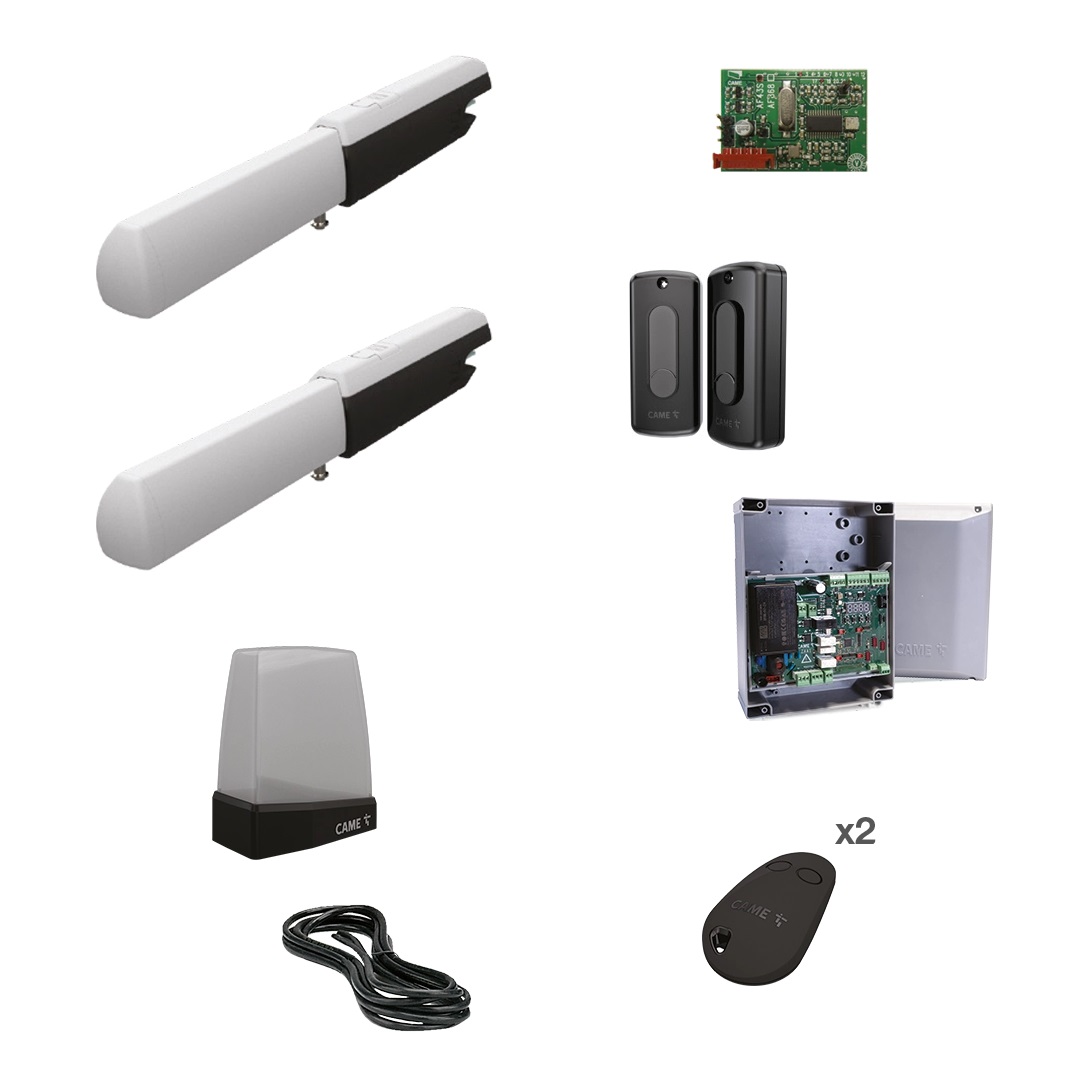 CAME KIT BATTENTE 001U7090 PER ANTE MAX 3mt 400Kg - immagine 2