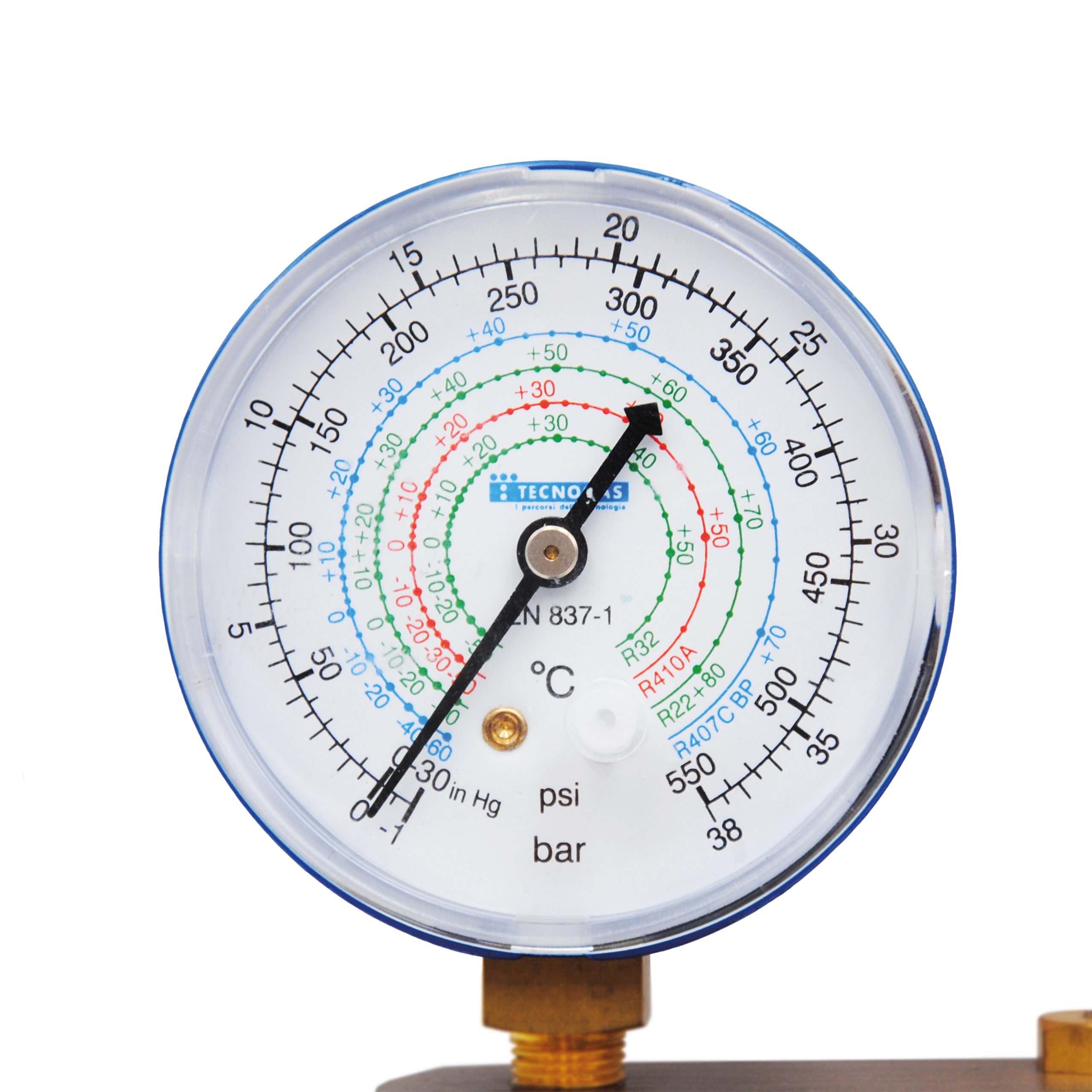 TECNOGAS GRUPPO MANOMETRICO Ø 70 mm PER GAS R410A E R32 - immagine 3