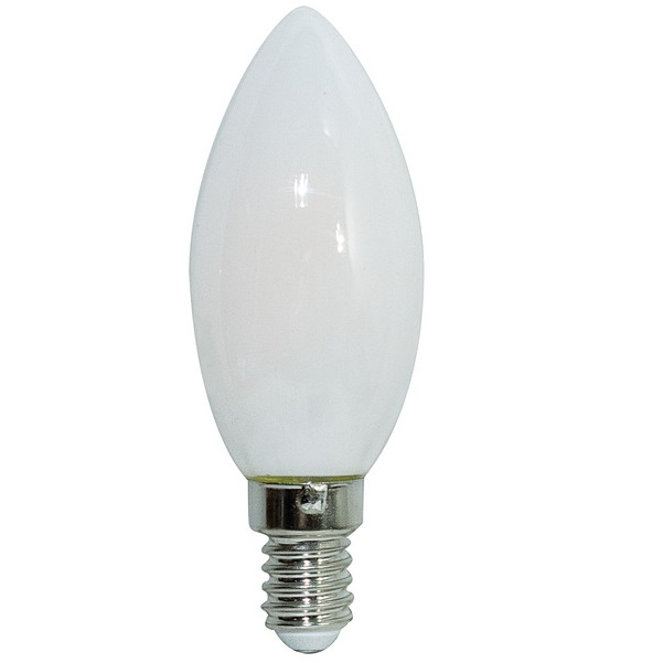 LIFE LAMPADA LED CANDELA DIMMER FILAMENTO MILKY E14 4,5W 2700K 470LM - immagine 2