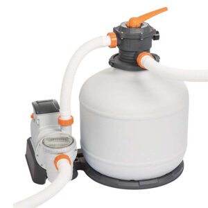 BESTWAY POMPA FILTRO A SABBIA PER PISCINA 11.355 L/H CON TIMER