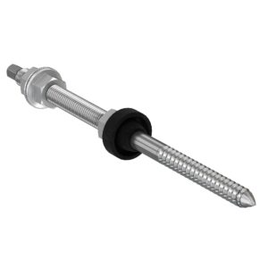 FISCHER VITONE INOX M10x200mm DOPPIA FILETTATURA CON GUARNIZIONE