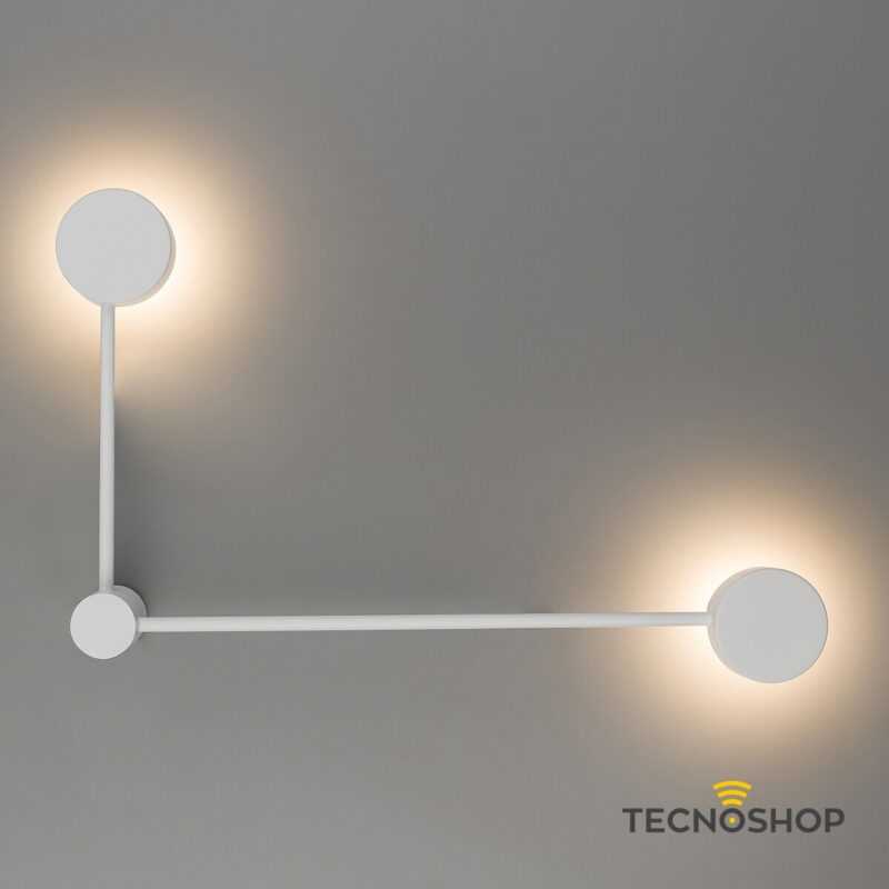 NOWODVORSKI APPLIQUE A PARETE "ORBIT" 2xGX53 BIANCO - immagine 2