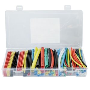 LIFE KIT GUAINA TERMORESTRINGENTE MULTICOLORE 2-3-5-6-8-10mm 100 PEZZI