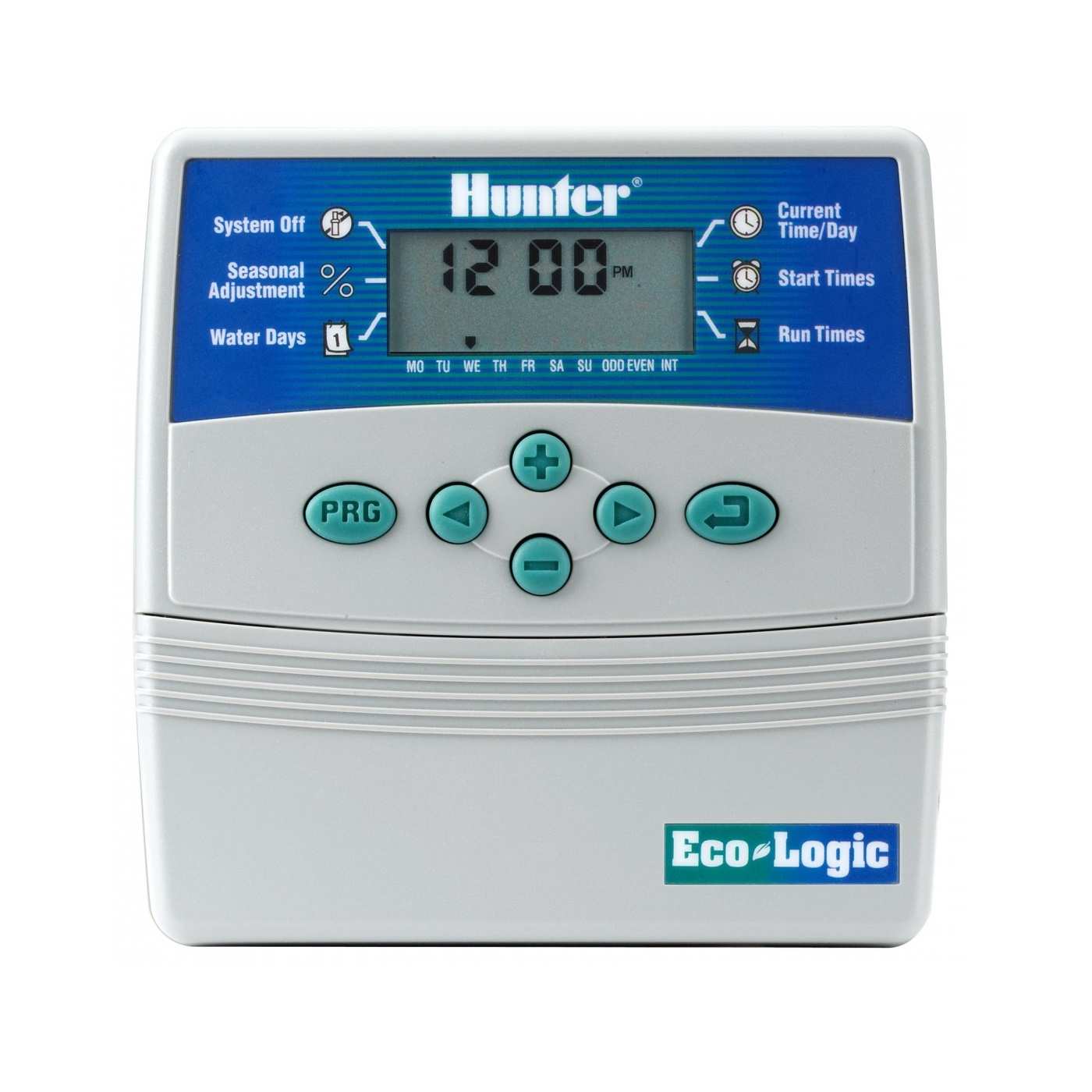 HUNTER PROGRAMMATORE ECO-LOGIC CENTRALINA 6 STAZIONI PER IRRIGAZIONE GIARDINO