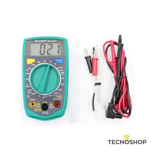 PRO'SKIT MULTIMETRO TESTER DIGITALE - immagine 3