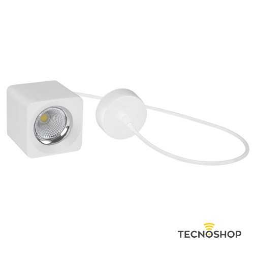 CENTURY SOSPENSIONE LED "QUBE" BIANCA 5W 450LM 4000K - immagine 4