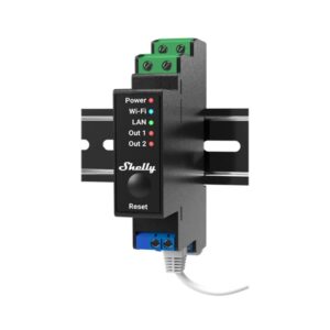 SHELLY MODULO SMART PRO 2PM WI-FI DIN 2 CANALI CON MISURAZIONE ENERGIA