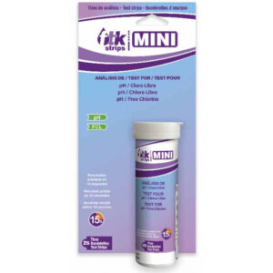 CHEMARTIS FTK-MINI KIT 25 STRISCE PER CONTROLLO CLORO E PH
