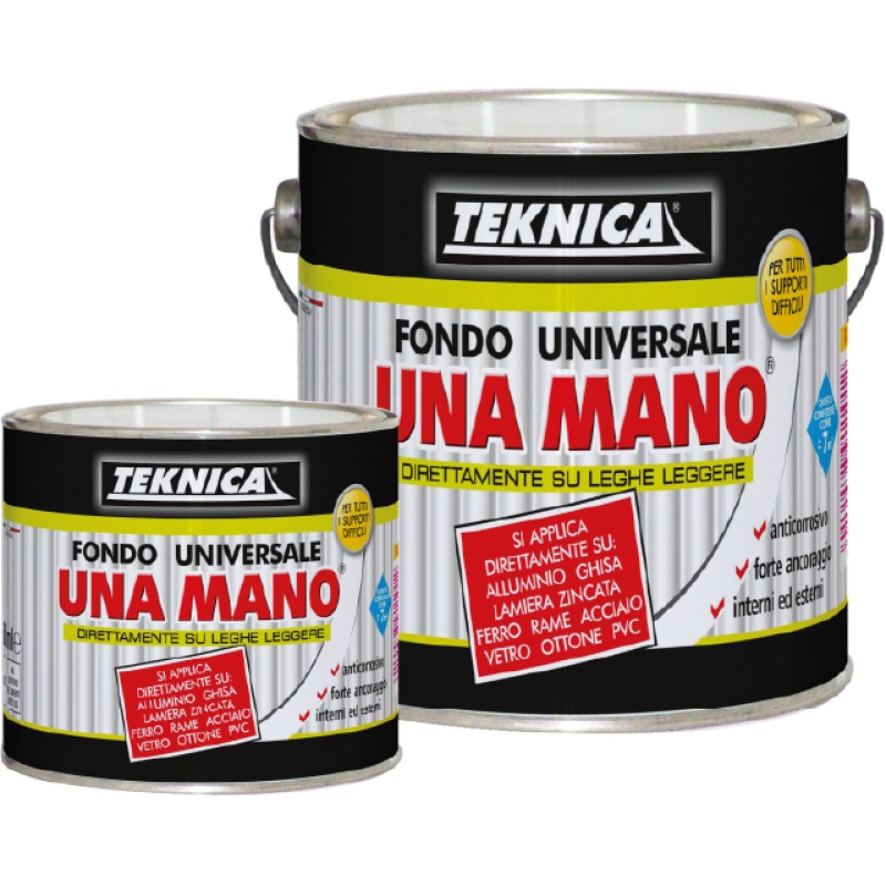 TEKNICA FONDO UNIVERSALE "UNAMANO" BIANCO OPACO 500 ml