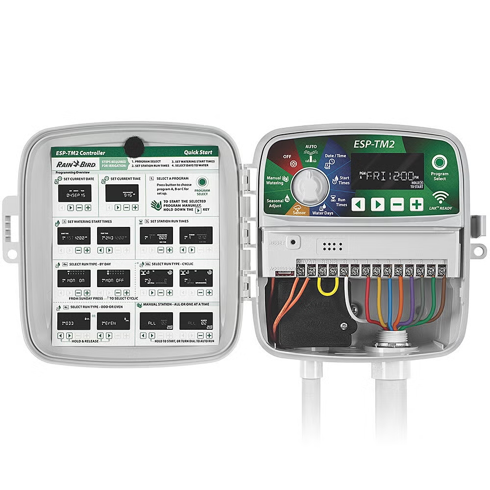 RAIN BIRD PROGRAMMATORE ELETTRONICO 6 ZONE ESP-TM2 OUTDOOR - immagine 3