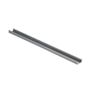 REDO KIT PROFILO PIATTO PRFIT004 IN ALLUMINIO BIANCO 2Mt CON COVER SATINATA