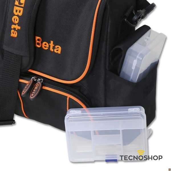 BETA MINI BORSA PORTAUTENSILI IN TESSUTO TECNICO 230x110x320 mm - immagine 5