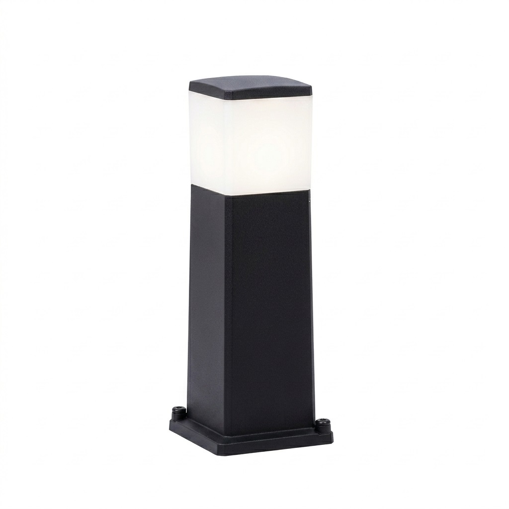 FUMAGALLI PALETTO “VIRGILIO 500” NERO H.48cm CON ATTACCO LAMPADA E27 (INCLUSA)