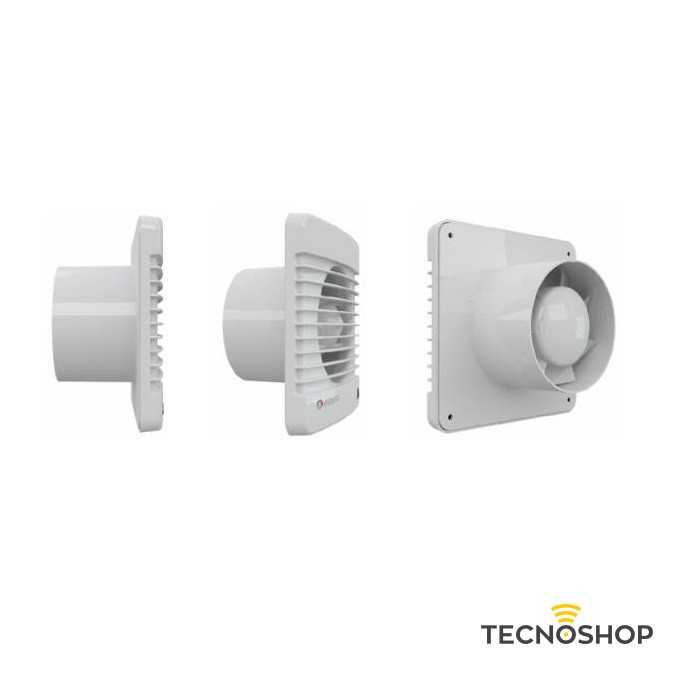 SSYSTEMAIR ASPIRATORE ELICOIDALE Ø 100mm BIANCO - immagine 2