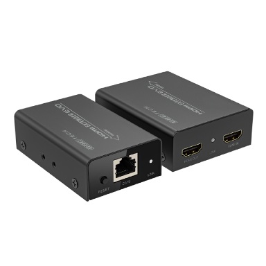 EXTENDER HDMI 1080P 60m SU CAVO ETHERNET CON LOOPOUT E IR - immagine 2