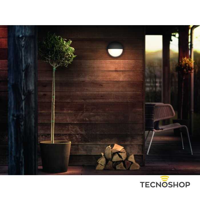 PHILIPS APPLIQUE LED TONDO "YARROW" NERO 6W 4000K - immagine 2