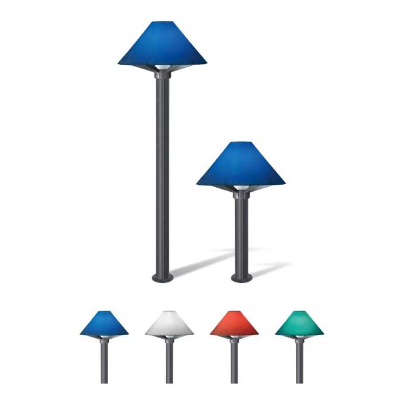 GOCCIA I-DEA 5531VE PARALUCE IN POLICARBONATO VERDE D.400mm - immagine 4