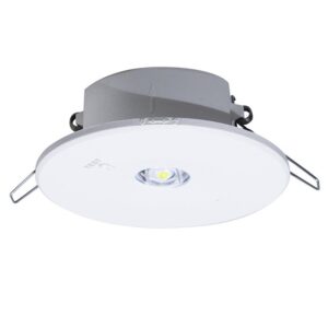 LIFE PUNTO LUCE D’EMERGENZA DA INCASSO 1W AUTONOMIA 3H IP20 FORO 80mm