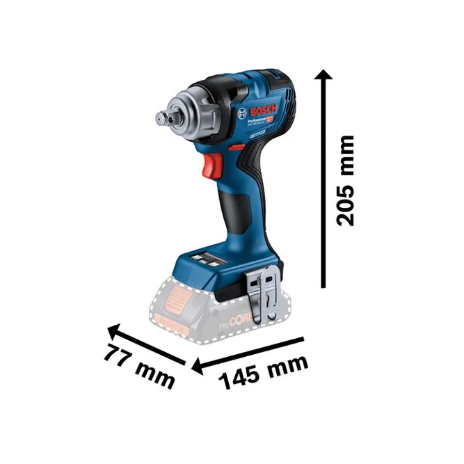 BOSCH AVVITATORE BATTENTE GDS 18V-330 HC IN VALIGETTA - immagine 5