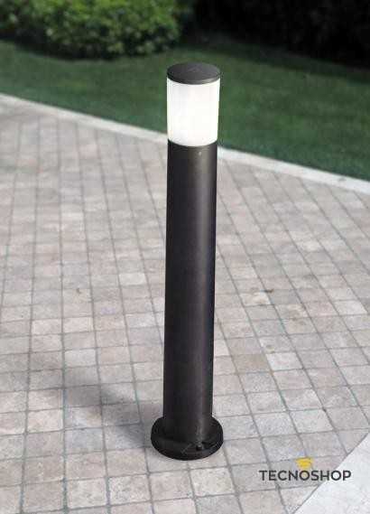 PALETTO "AMELIA 800" NERO H.80cm CON ATTACCO LAMPADA E27 (INCLUSA) - immagine 3