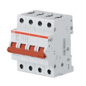 ABB SEZIONATORE MODULARE E274 4P 63A 4 MODULI