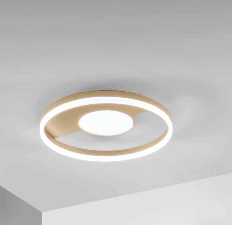 INTEC PLAFONE LED "KANDINSKY" 38W TRICOLOR ORO - immagine 3