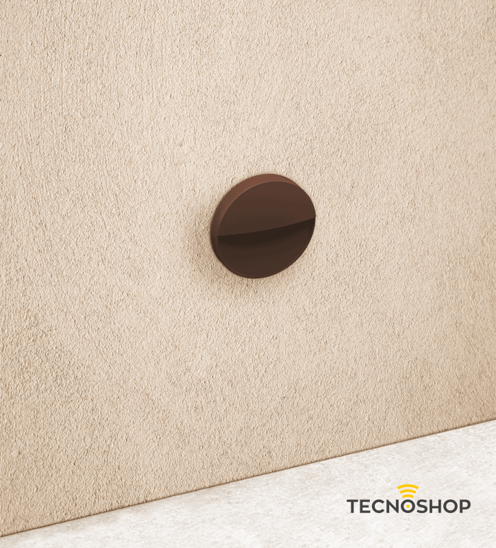 CENTURY SEGNAPASSO PASEO 4W 400LM D.11 CM - TONDO CORTEN - immagine 2