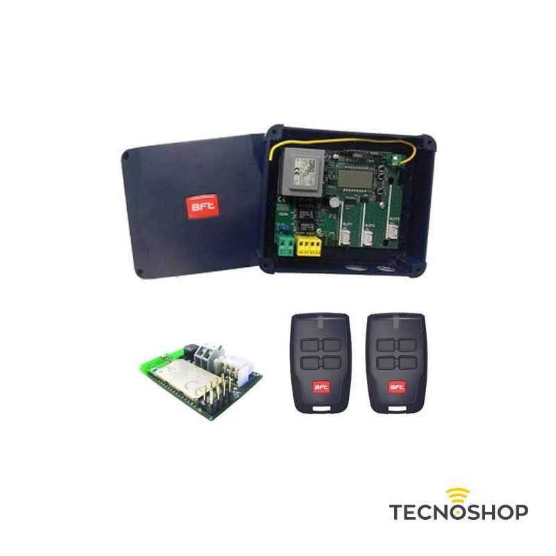 BFT KIT CLONIX "P111719" RICEVENTE BICANALE + 2 TELECOMANDI A 4 TASTI - immagine 2