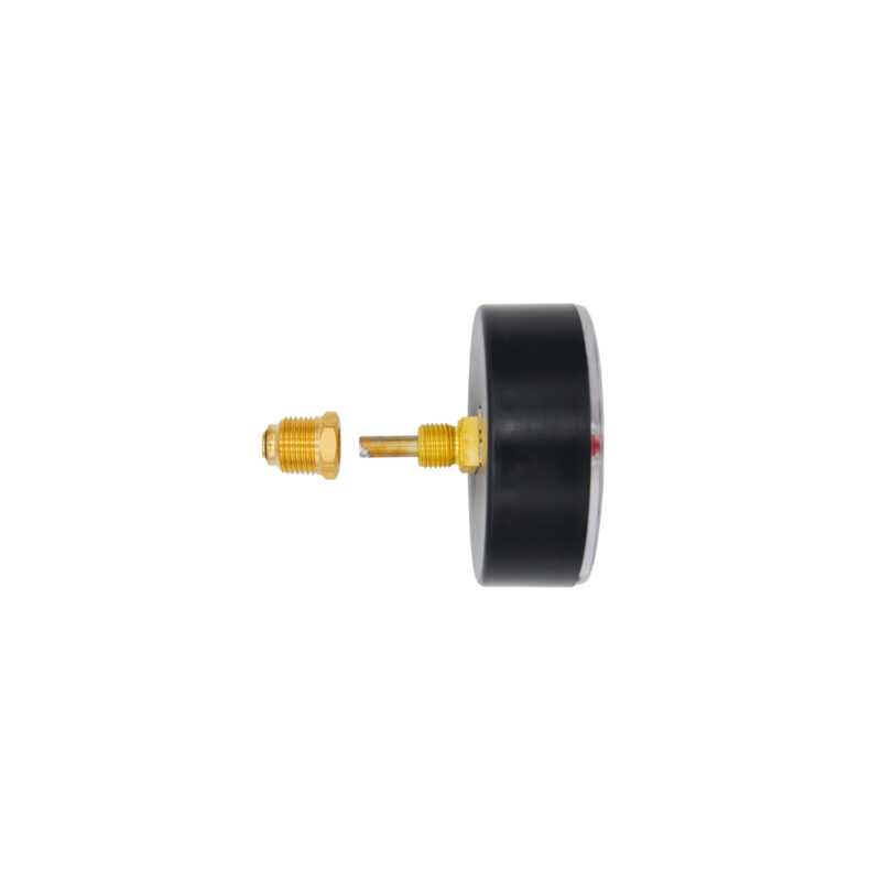 TECNOGAS TERMOMANOMETRO 0-6 BAR 0-120° CON ATTACCO POSTERIORE - immagine 2
